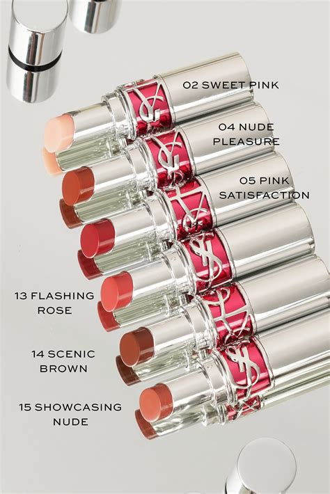 ysl lip gloss|ysl candy glaze pink satisfaction.